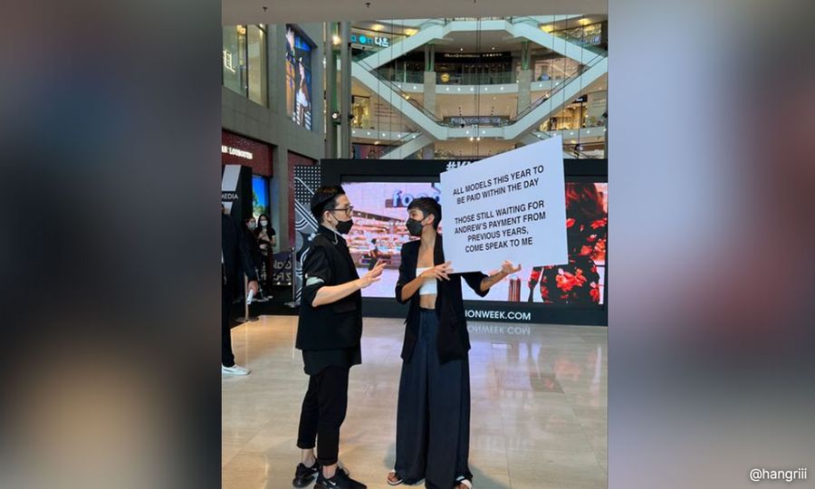 KL Fashion Week models receive payment after one-woman protest