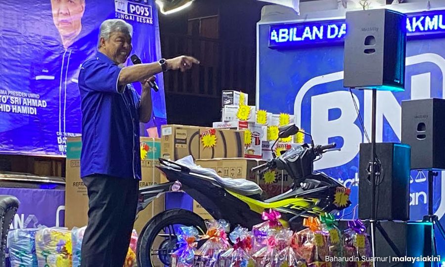 PH, PN batal 10 projek di Bagan Datuk, dakwa Zahid