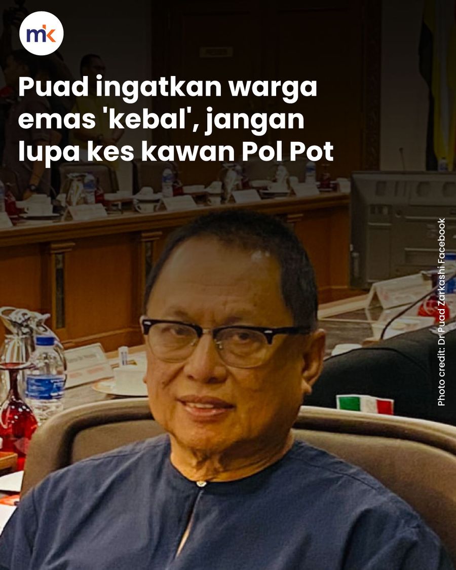 Puad ingatkan warga emas 'kebal', jangan lupa kes kawan Pol Pot