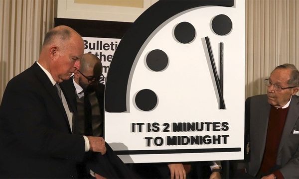 'Doomsday Clock' moves to 90 seconds to midnight as nuclear threat rises