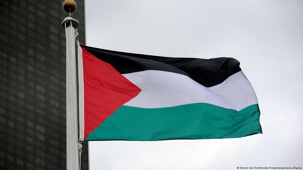 Which countries recognize Palestinian statehood?