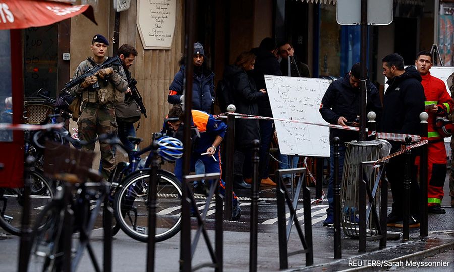 Gunman in Paris kills three in attack on Kurdish community