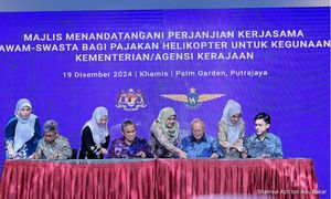 K'jaan meterai perjanjian dengan Weststar untuk pajakan helikopter
