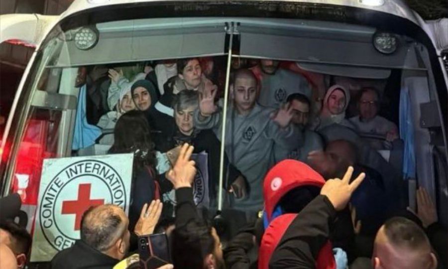 Israel bebaskan 90 tahanan Palestin di bawah perjanjian gencatan senjata