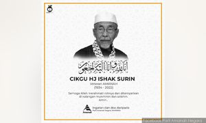 Veteran Amanah Ishak Surin meninggal dunia