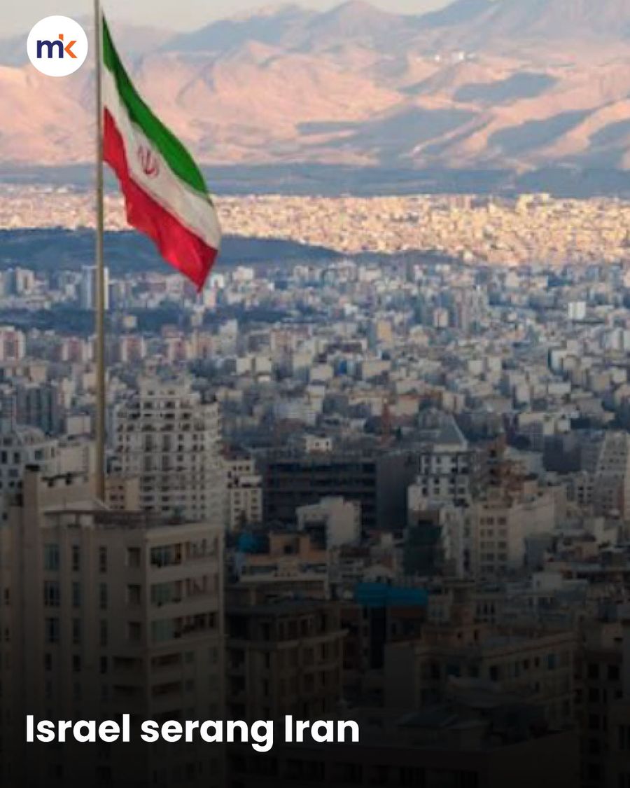 Israel serang Iran