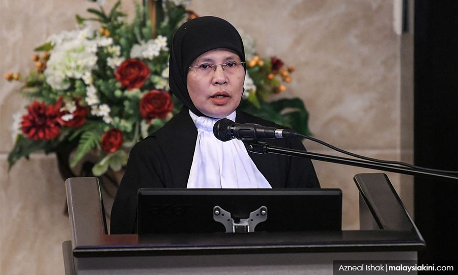 CJ echoes Sultan Nazrin's call that judges must be free from any influence