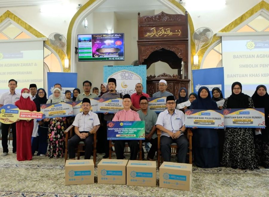 LZS agih RM34.25 juta Bantuan Khas Keperluan Hidup santuni 68,500 penerima