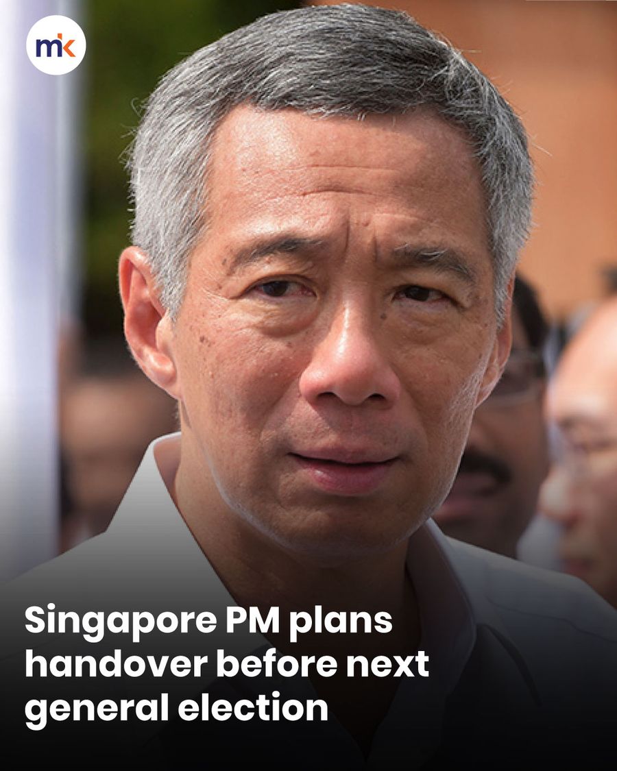 Singapore PM plans handover before next general election