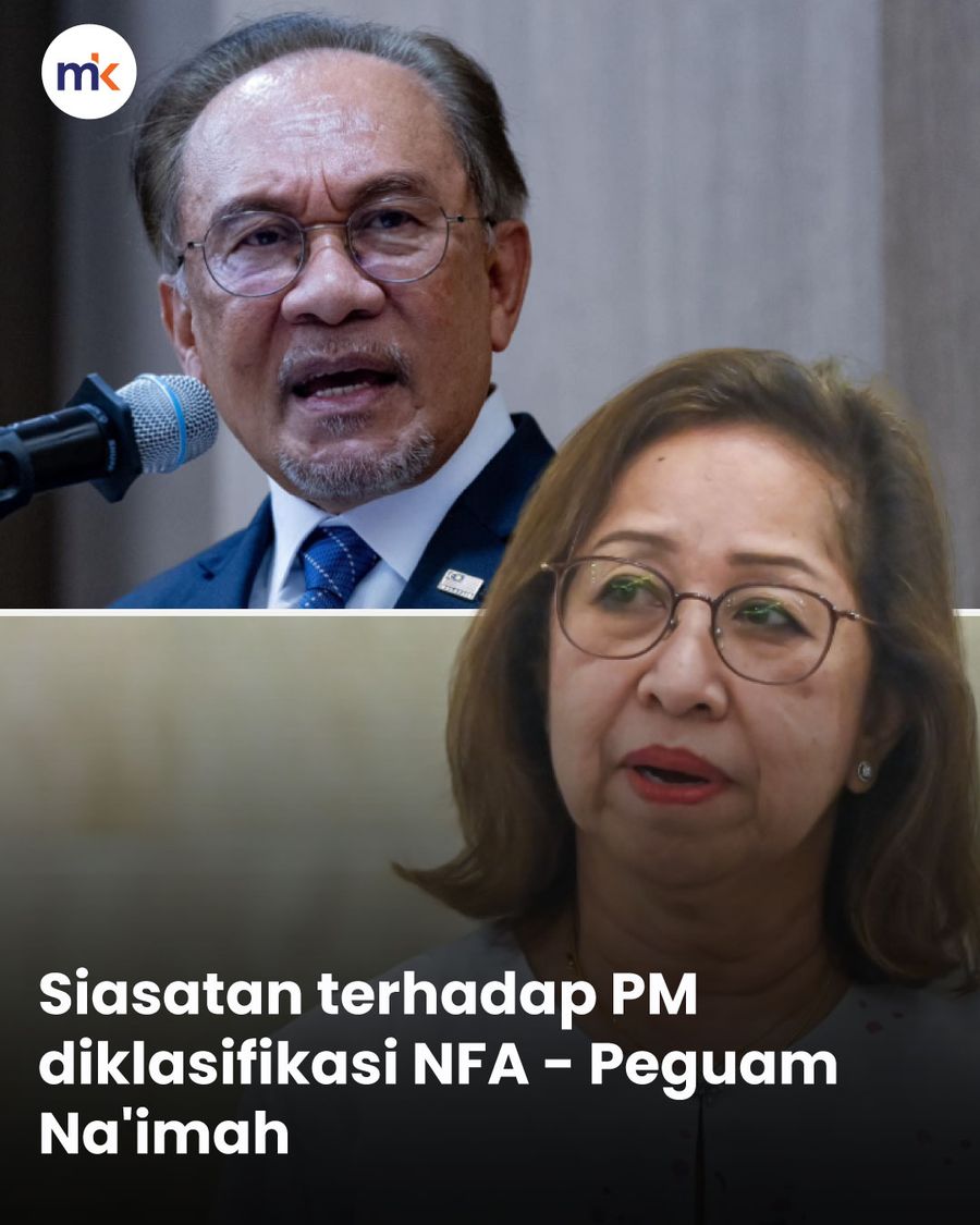 Siasatan terhadap PM diklasifikasi NFA - Peguam Na'imah