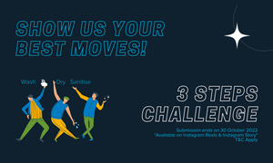 Show us your best moves with #Initial3StepsChallenge!