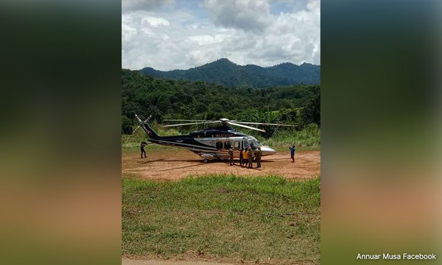 Annuar persoal kempen BN guna helikopter, dakwa sewa lebih RM300,000