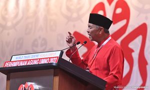 Zahid explains why Umno chose Harapan over PN
