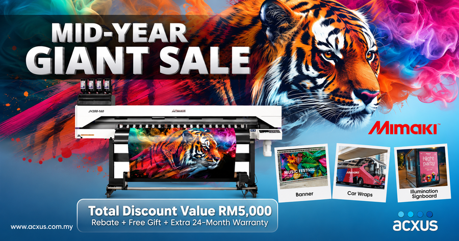 ACXUS rolls out Mid-Year Sale for printing solutions