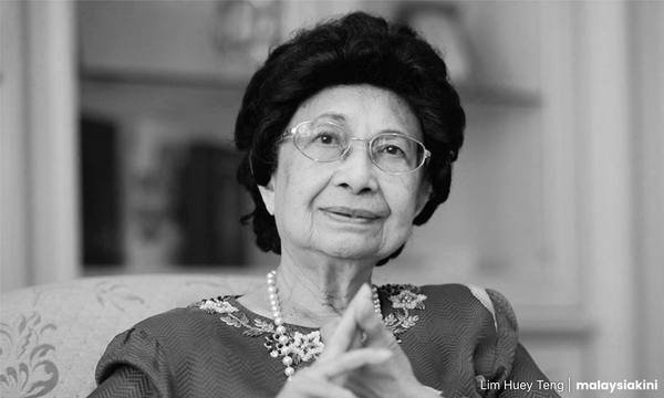 Dr Hasmah diberi penghormatan Istiadat Pengebumian Pembesar Negara - PM