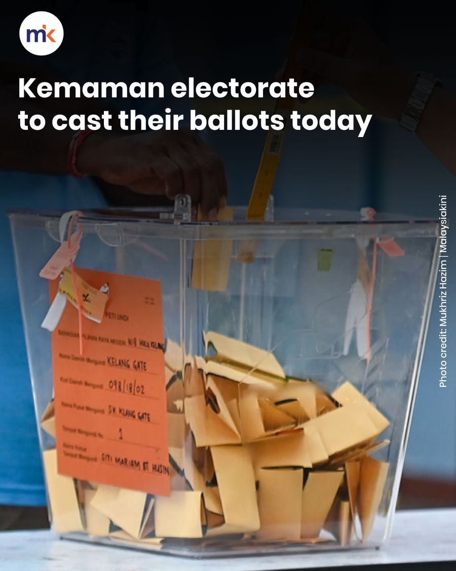 Kemaman electorate to cast their ballots today