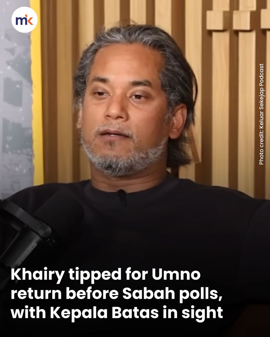 Khairy tipped for Umno return before Sabah polls, with Kepala Batas in sight