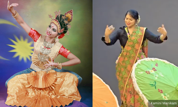 Malaysian identity woven into Bharatanatyam costume, sarong saree
