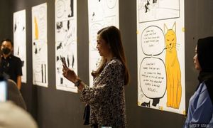 Tengku Permaisuri Norashikin rasmi pameran kucing jalanan di USM