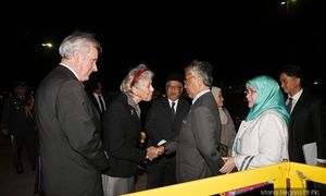 Agong, Permaisuri berangkat ke istiadat pertabalan Raja Charles di UK