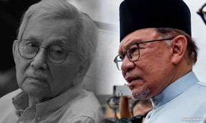 Anwar zahir takziah atas pemergian Daim