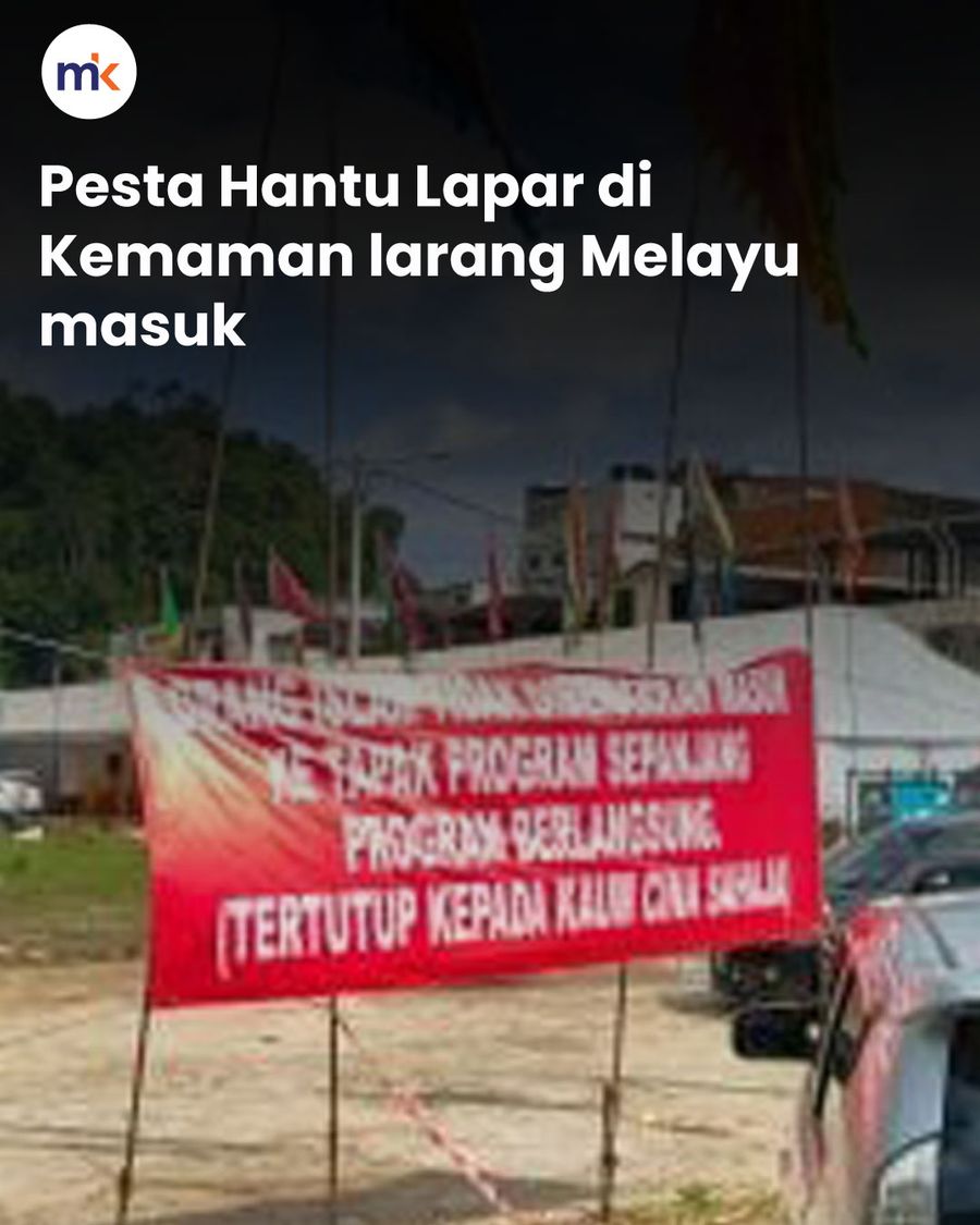 Pesta Hantu Lapar di Kemaman larang Melayu masuk