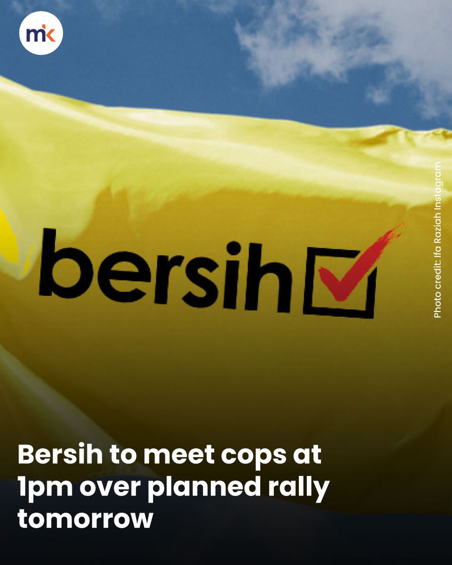 Bersih to meet cops at 1pm over planned rally tomorrow