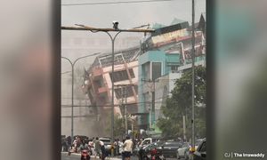 114 terbunuh, 732 cedera akibat gempa bumi di Myanmar