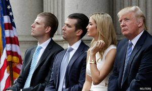 Donald Trump, children sued by New York AG for fraud