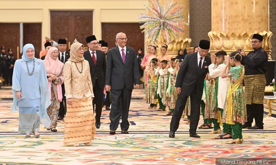 Agong harap M'sia-S'pura kembang kerjasama bidang baru