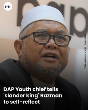 DAP Youth chief tells 'slander king' Razman to self-reflect