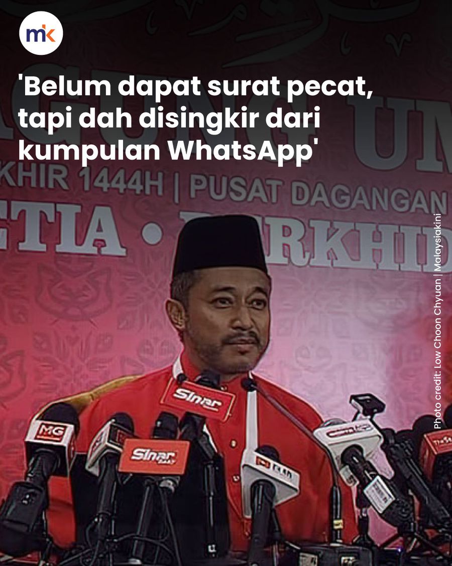 'Belum dapat surat pecat, tapi dah disingkir dari kumpulan WhatsApp'