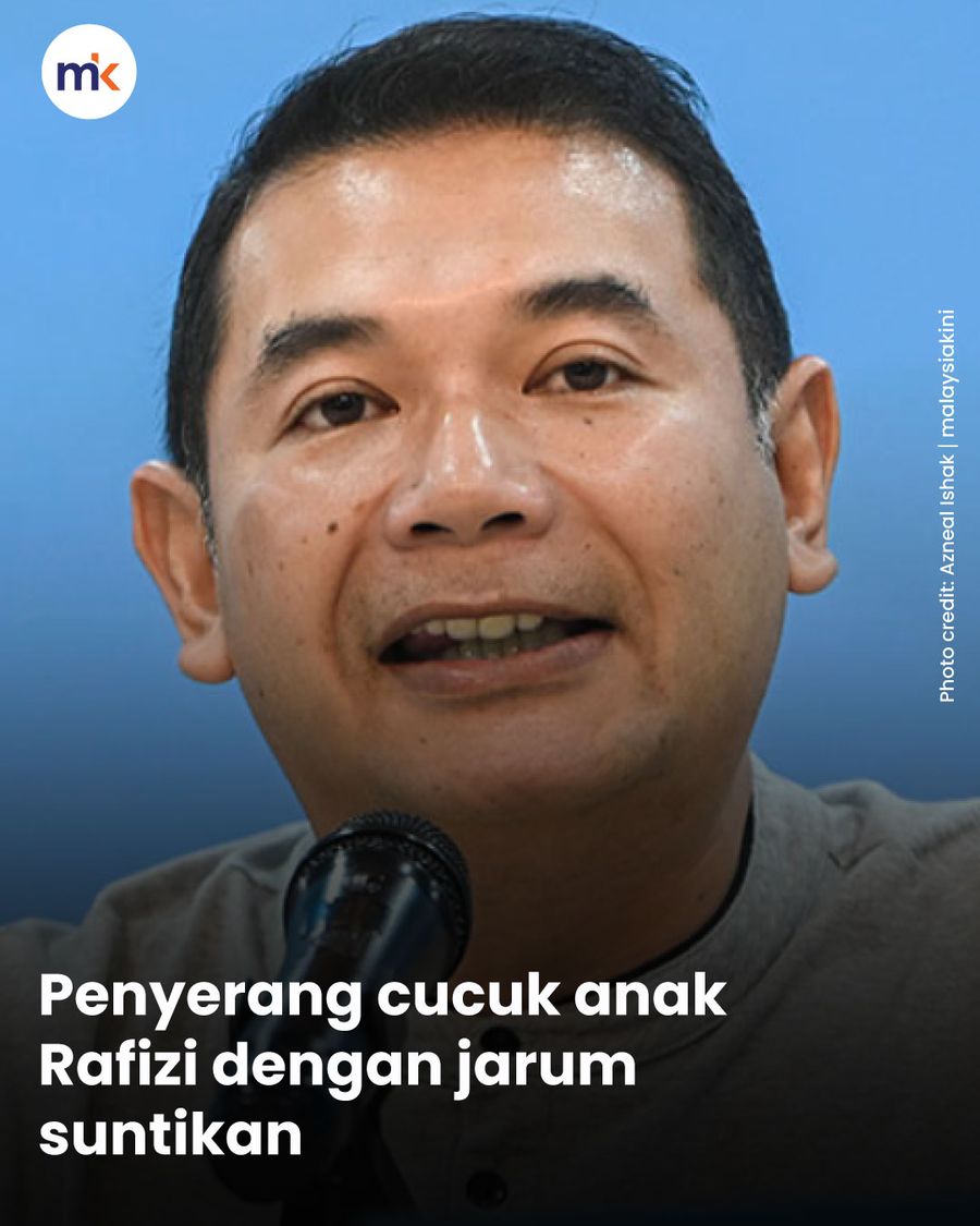 Penyerang cucuk anak Rafizi dengan jarum suntikan