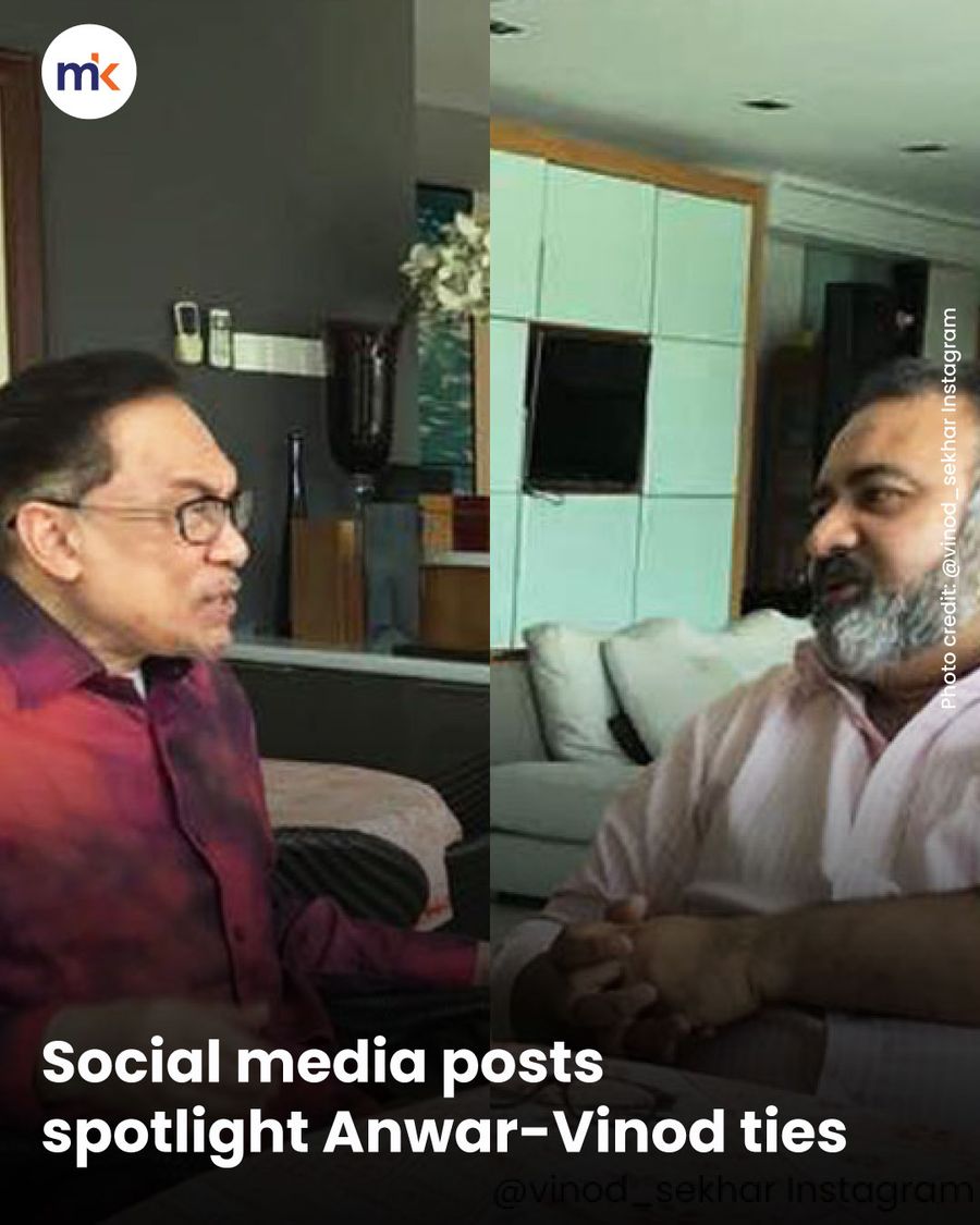 Social media posts spotlight Anwar-Vinod ties