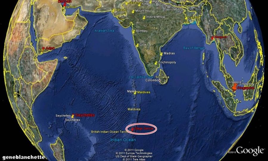 Iran nafi lancar peluru berpandu ke Diego Garcia