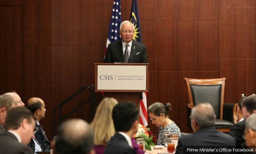 Najib dakwa ada komplot dengan Amerika untuk tukar rejim
