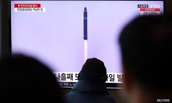 N Korea launches long-range missile ahead of S Korea-Japan summit