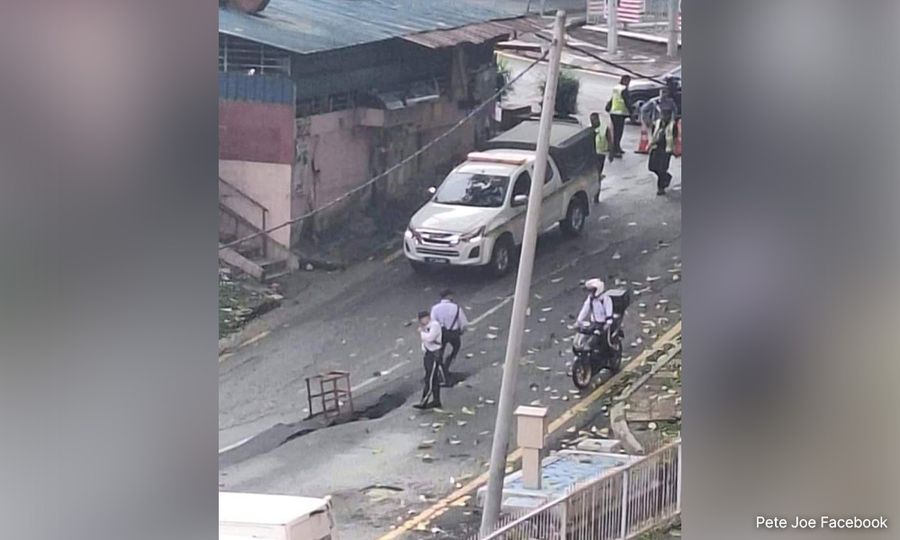 Viral photo of sinkhole in Kg Attap from old incident, says DBKL