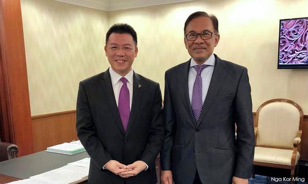 安华捍卫倪可敏拨款，惟警告提名后禁用政府资源助选