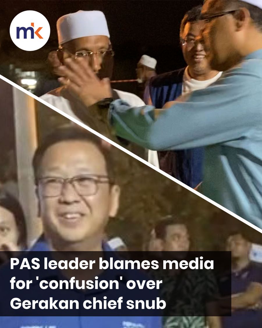 PAS leader blames media for 'confusion' over Gerakan chief snub