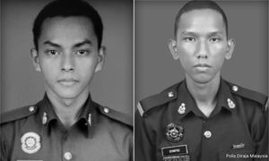 Serangan balai polis: Jenazah dua polis dibawa keluar dari hospital