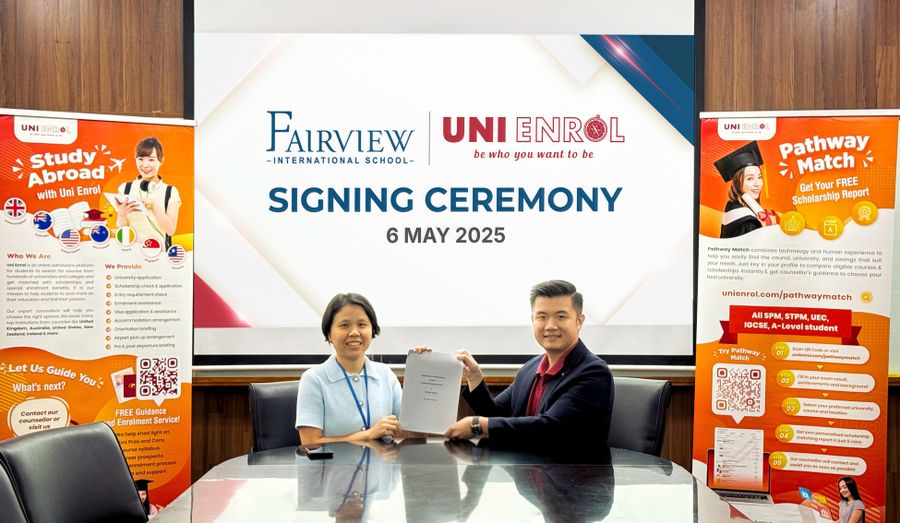 Uni Enrol and Fairview International School partner to unlock purposeful higher education pathways 