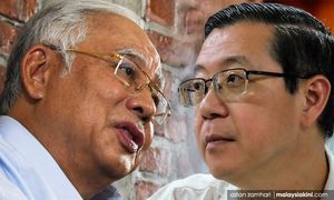 RM2 juta untuk Najib, RM2 juta untuk Guan Eng, kata Zarul