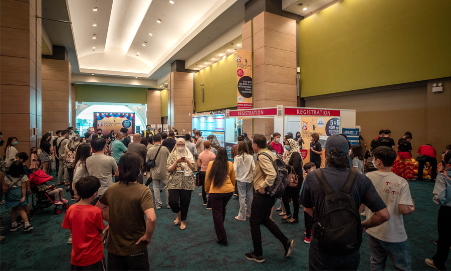 International School Fair drew large crowds