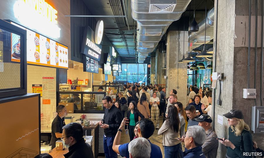 Singapore food vendors launch first hawker centre in New York