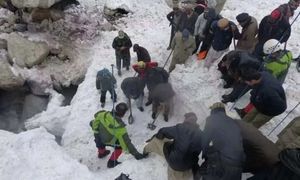 Avalanche kills 11 members of nomadic tribe in northern Pakistan