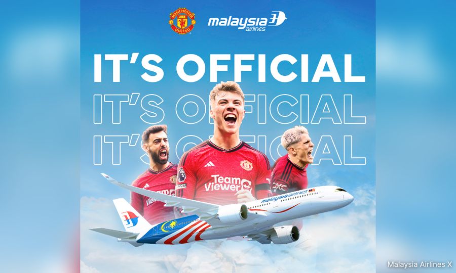 MAS strikes deal with Man Utd as official commercial airline partner