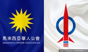 华裔领袖与盟党，以及华裔选民之间的三角困境