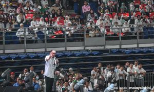 上万人集会声援巴勒斯坦，安华强调不屈服西方压力
