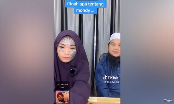Mondy tatu sendiri badan, pakai pendakap gigi RM15